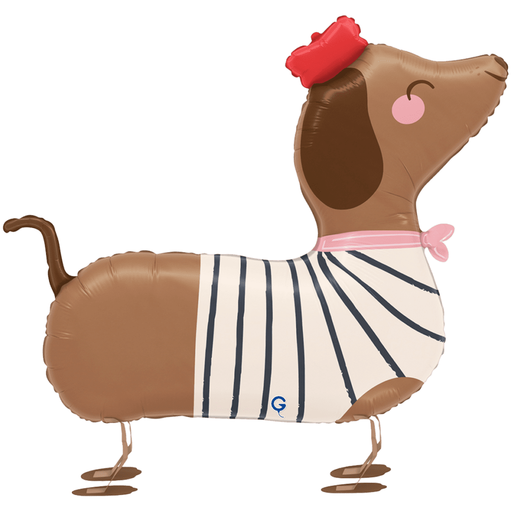 AirWalker Dachshund mit Hut 64cm
