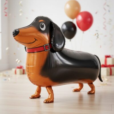 AirWalker Dackel – hochwertiger Partyartikel zur Dekoration Ballonwerk Wien