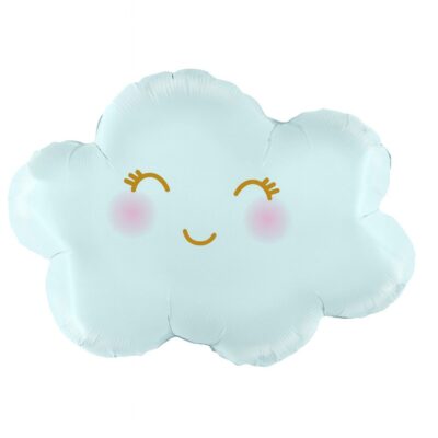 Ballon Blaue Wolke 61cm – Dekorativ