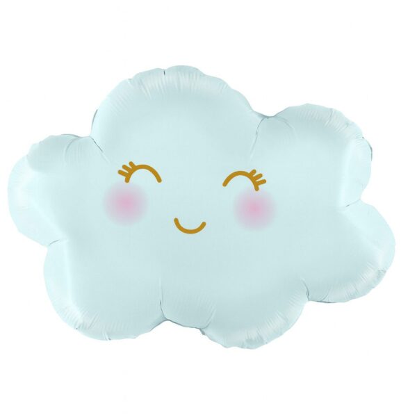 Ballon Blaue Wolke 61cm – Dekorativ