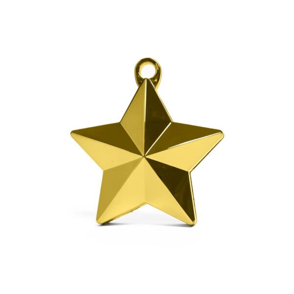 Ballongewicht Stern Gold