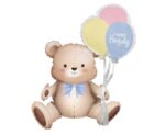 Folienballon Teddy mit Ballonstrauß 1
