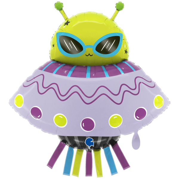Funky Alien 66x72cm
