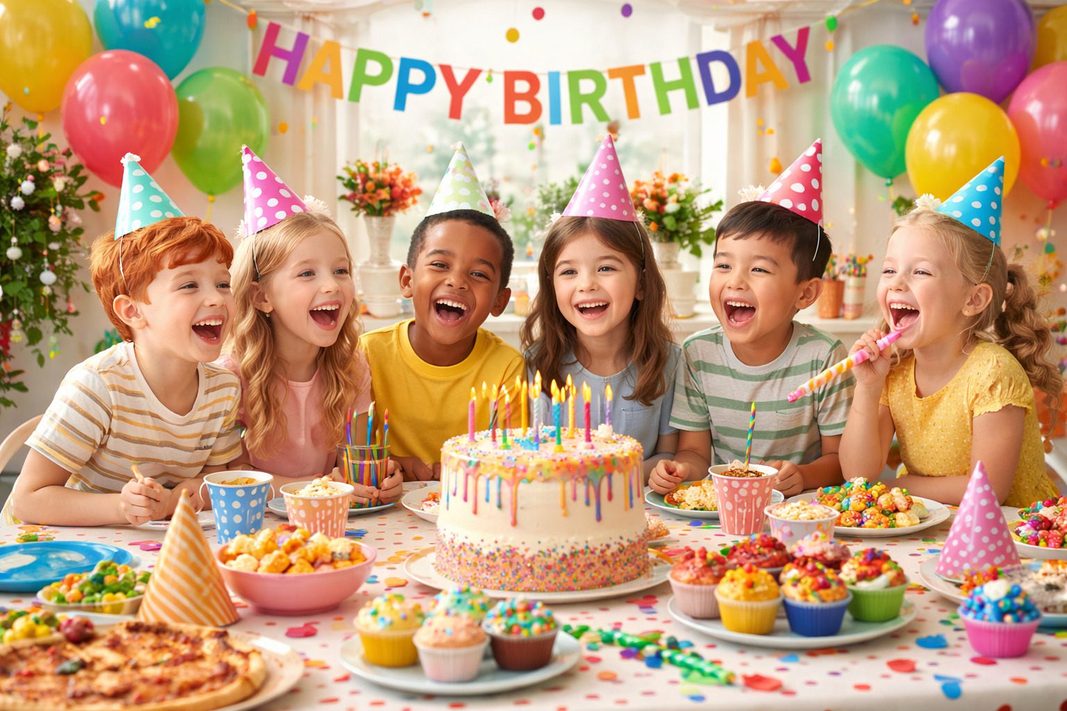 Kindergeburtstag in Wien Party mit Luftballons