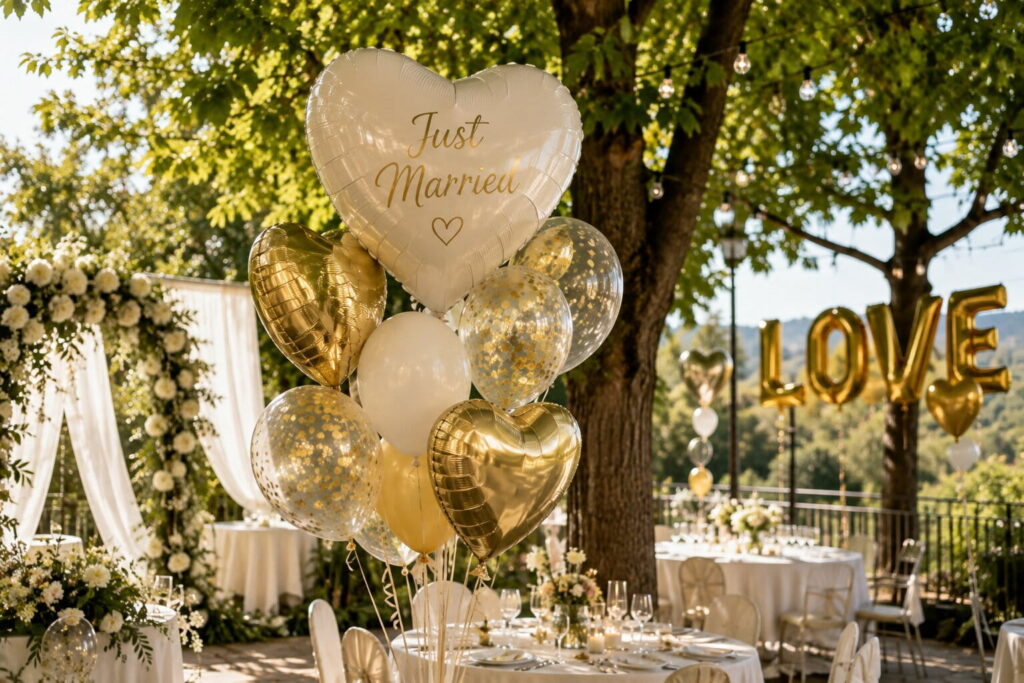 Luftballons für Hochzeit 3