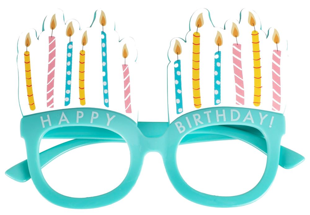 Lustige Bunte Geburtstagsbrille Lustige Bunte Geburtstagsbrille