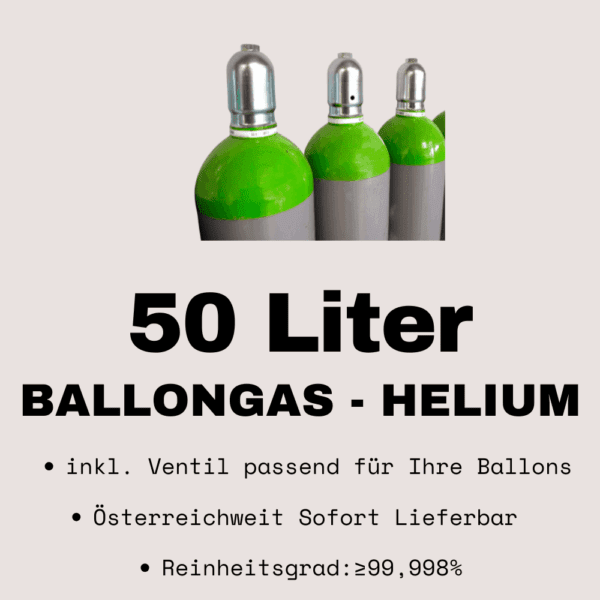 Mehrwegflasche Ballongas 50L