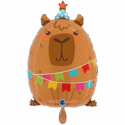 Party Capybara 36x56cm