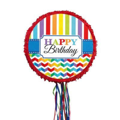 Zieh Piñata Happy Birthday 45x45cm