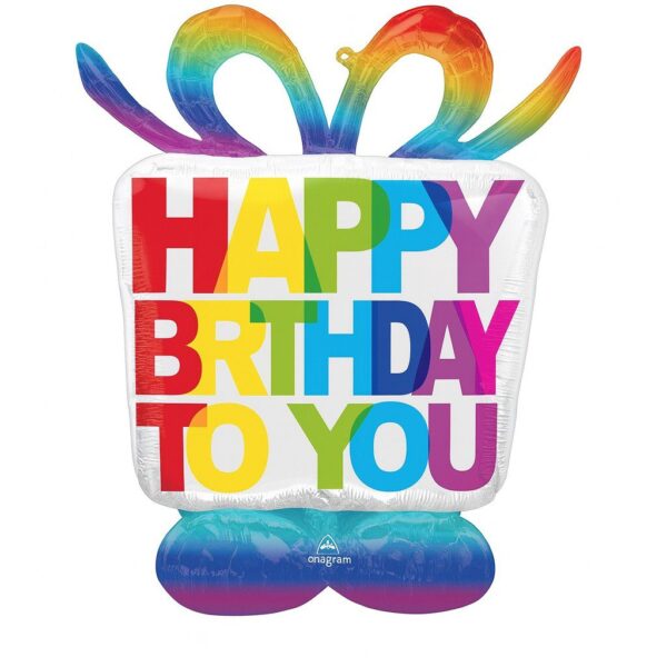 airloonz geburtstagsgeschenk 127cm partydeko ballonwerk