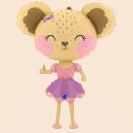 airwalker ballerina maus 91cm folienballon ballonwerk