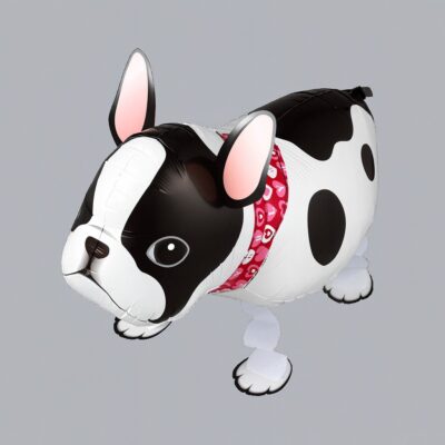 airwalker bulldogge partydeko geburtstagsdekoration ballonwerk