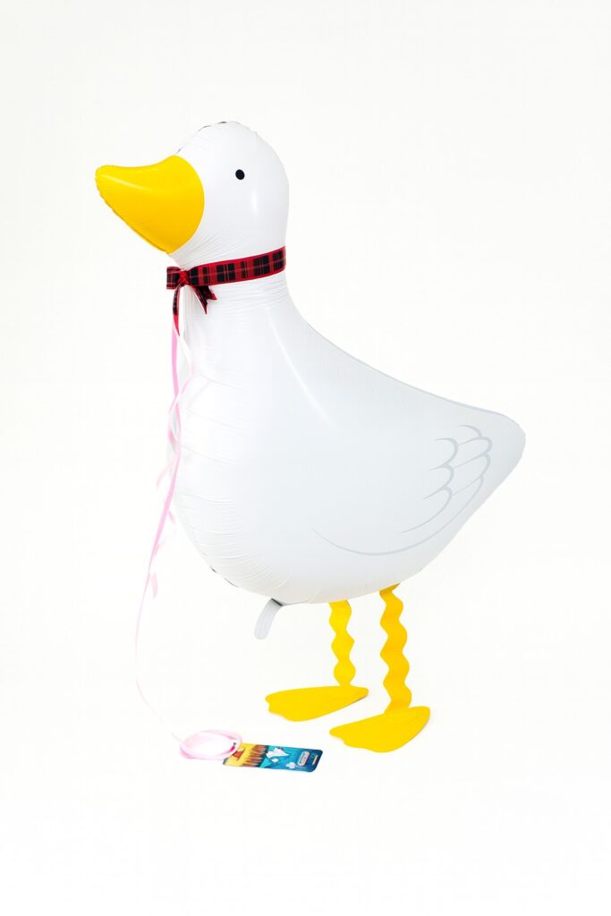 airwalker gans origineller partyballon dekoration ballonwerk