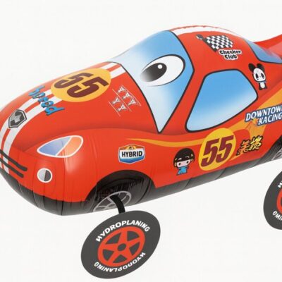 airwalker rennauto coole ballondeko geburtstag feier ballonwerk