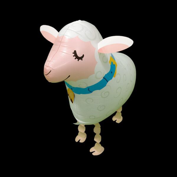 airwalker schaf origineller partyballon dekoration ballonwerk