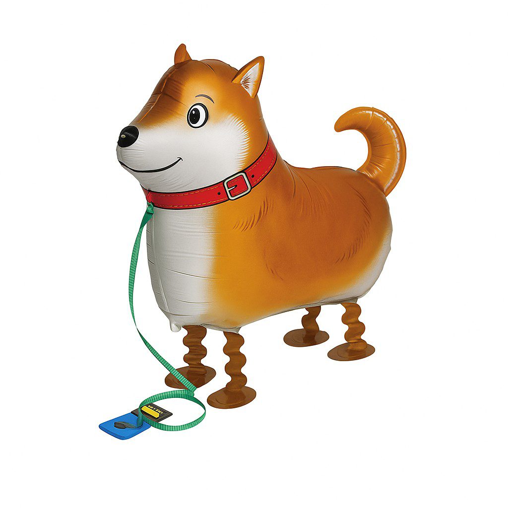 airwalker shiba inu ballon hundedeko airwalker shiba inu ballon hundedeko