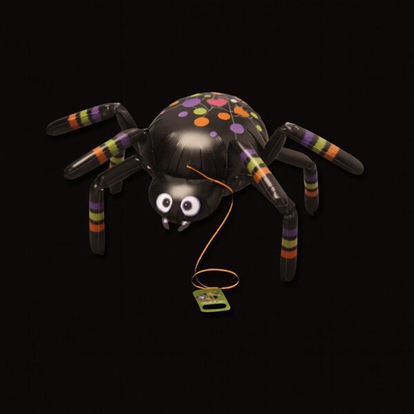 airwalker spinne originelle ballondeko halloween geburtstag ballonwerk