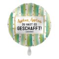 applaus applaus ballon 43cm du hast es geschafft glueckwunsch deko ballonwerk