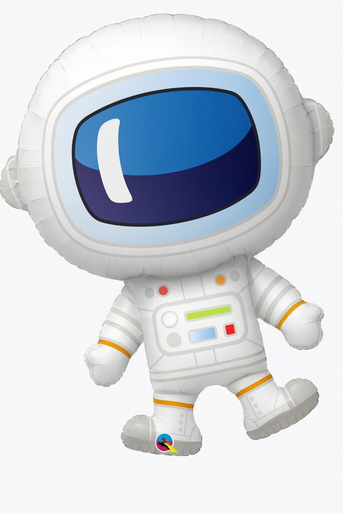 astronaut ballon 94cm partydeko ballonwerk