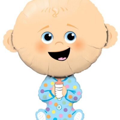 babyboy ballon 97cm partydeko ballonwerk