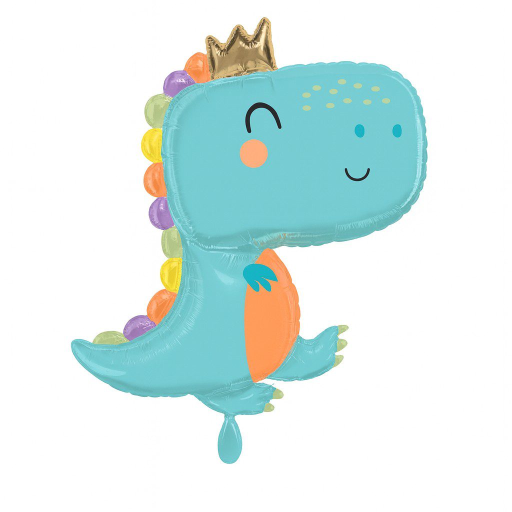 babysaurus ballon 78cm niedliche dino deko ballonwerk