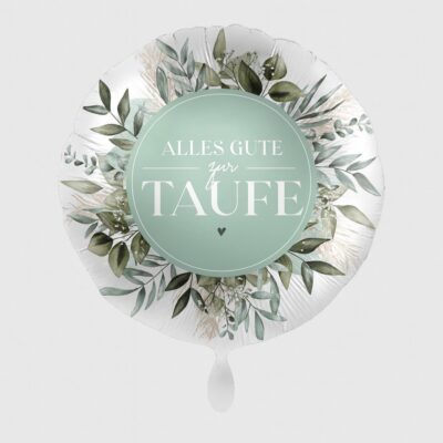ballon alles gute zur taufe 43cm ballonwerk