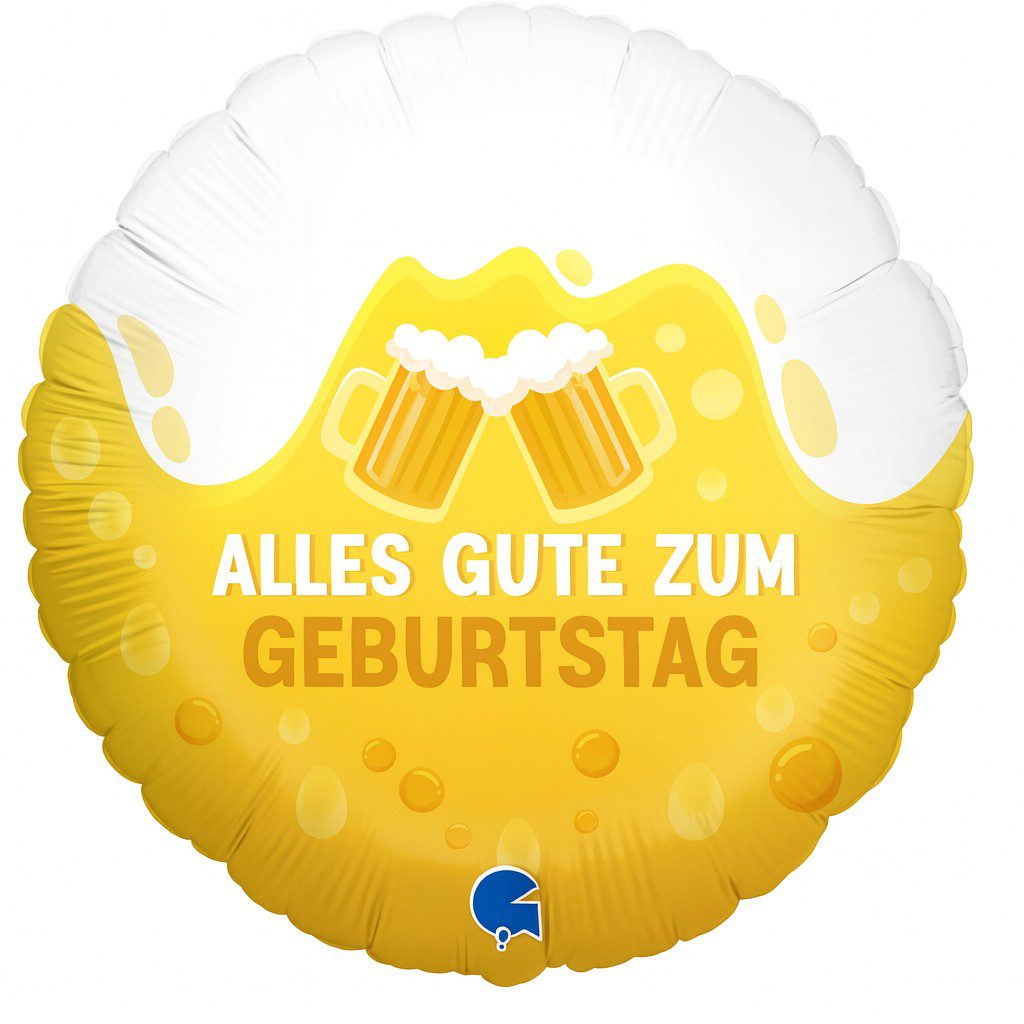 ballon bierkrug alles gute zum geburtstag 46cm highlight ballonwerk ballon bierkrug alles gute zum geburtstag 46cm highlight ballonwerk