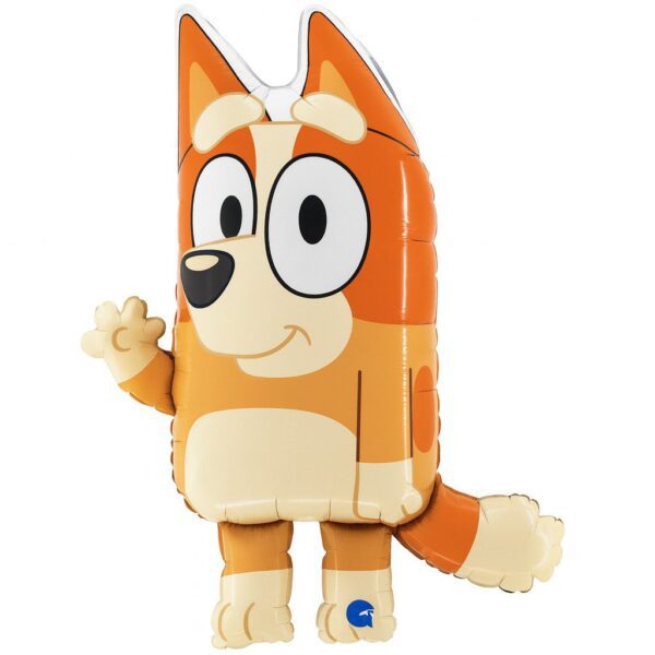 ballon bluey bingo 74cm deko highlight ballonwerk