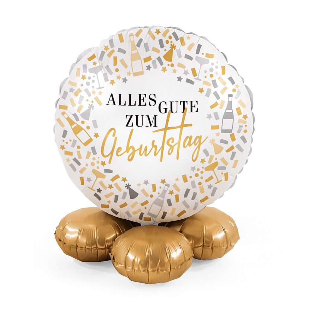 ballon bouquet alles gute zum geburtstag 43cm ballonwerk