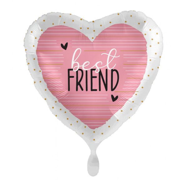 best friend ballon 43cm stylische partydeko geburtstag ballonwerk