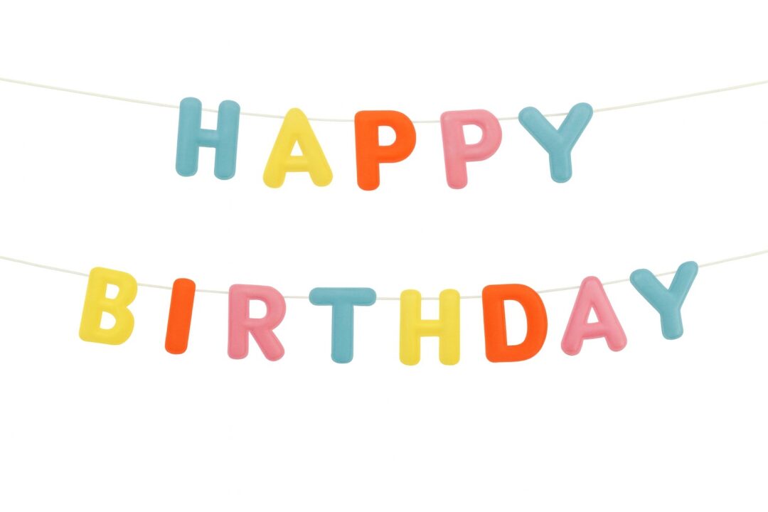 bunter filzbanner happy birthday geburtstagsdeko goldband ballonwerk bunter filzbanner happy birthday geburtstagsdeko goldband ballonwerk