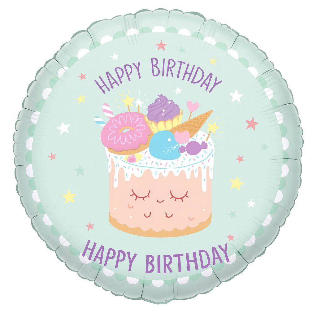 crazy cake happy birthday 43cm ballon partydeko geburtstag ballonwerk crazy cake happy birthday 43cm ballon partydeko geburtstag ballonwerk