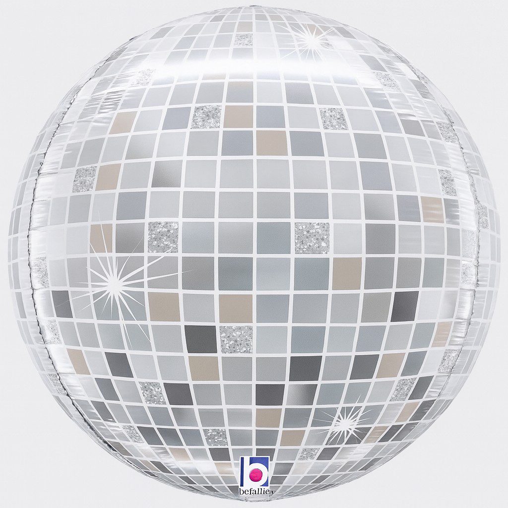 discokugel 4d 38cm partydeko ballonwerk discokugel 4d 38cm partydeko ballonwerk