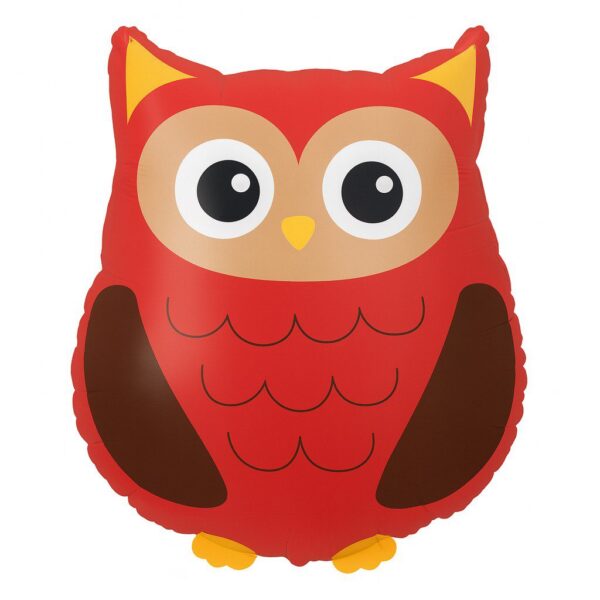 eule ballon 66cm partydeko ballonwerk