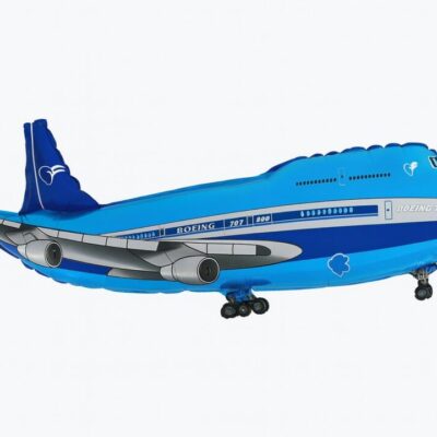 flugzeug ballon 97cm partydeko ballonwerk