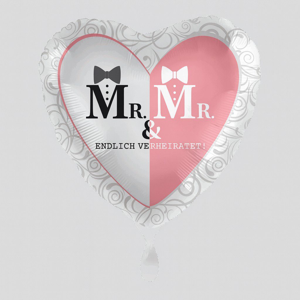 folienballon mr and mr 43cm partydeko ballonwerk folienballon mr and mr 43cm partydeko ballonwerk