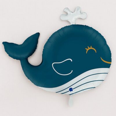 freundlicher wal 66cm folienballon ballonwerk