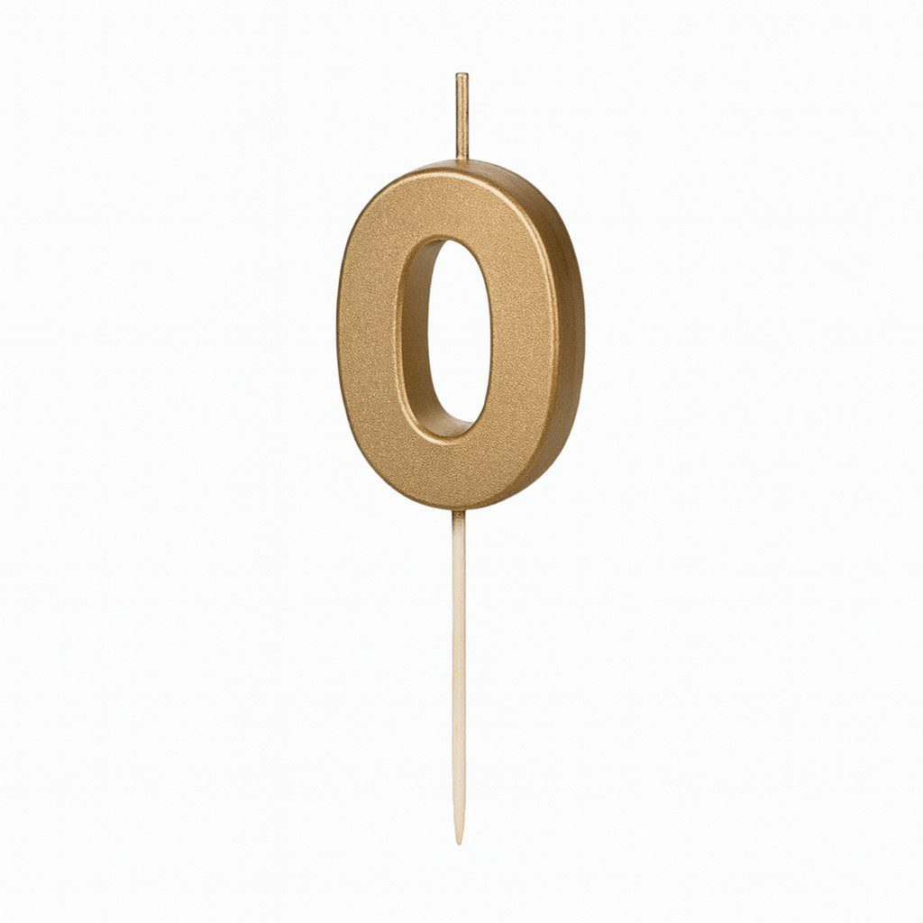 geburtstagszahlen kerzen goldfarben 0 9 55cm partydekoration