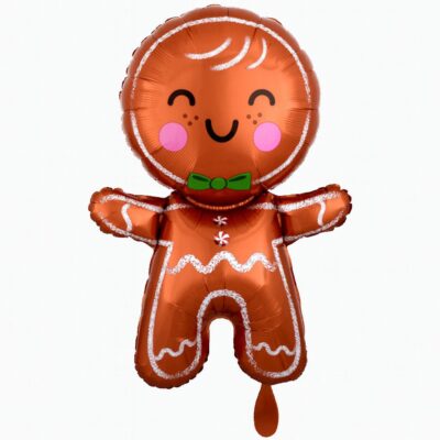 gluecklicher lebkuchenmann 78cm festliche deko ballonwerk
