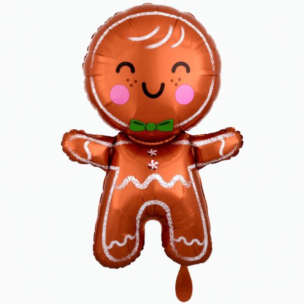 gluecklicher lebkuchenmann 78cm festliche deko ballonwerk