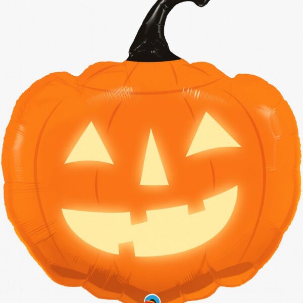 halloween kuerbis 89cm gruselige deko ballonwerk