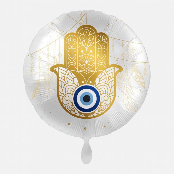 hamsas hand 43cm partydeko ballonwerk