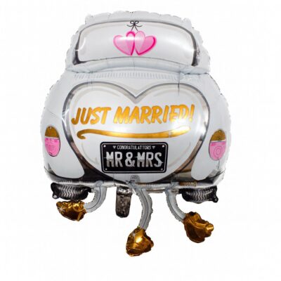 hochzeitsauto ballon 108cm hochzeitsdeko ballonwerk