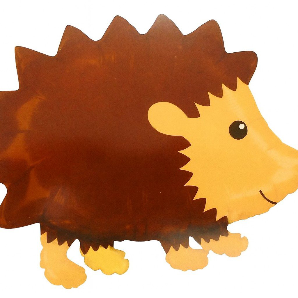 igel ballon 66cm tierdeko ballonwerk