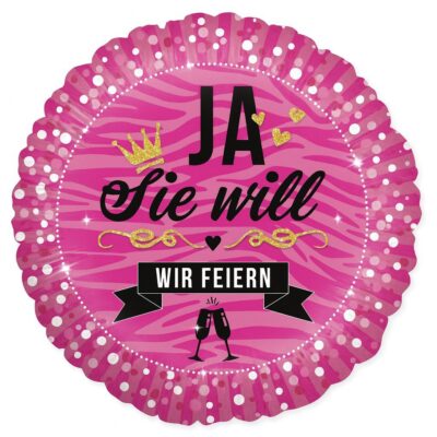 ja sie will ballon 46cm ballonwerk
