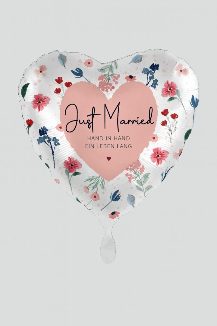 just married hand in hand ein leben lang tischdekoration 71cm hochzeitsdeko ballonwerk just married hand in hand ein leben lang tischdekoration 71cm hochzeitsdeko ballonwerk