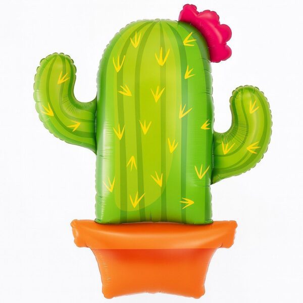 kaktus im topf 99cm trendige deko ballonwerk