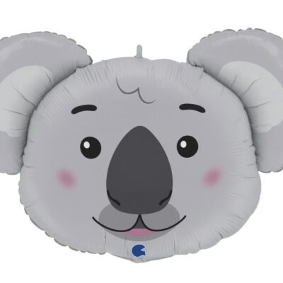 koala kopf ballon 74cm deko highlight ballonwerk