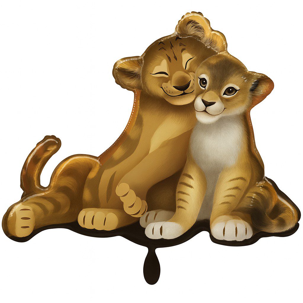 koenig der loewen 78cm partyhighlight ballonwerk