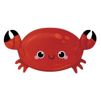 krabbe 64cm ballon partydeko geburtstag ballonwerk